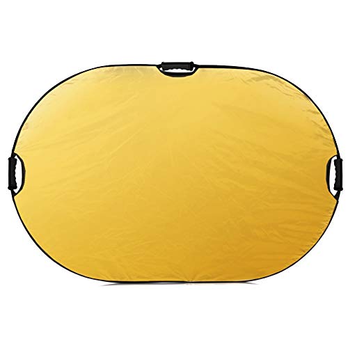Selens 5-in-1 Oval Reflector with Handle for Photography Photo Studio Lighting & Outdoor Lighting (24 x 36 Inch) - size: 24 x 36 Inch Oval Reflector