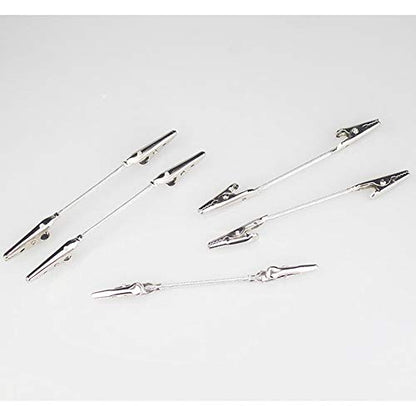 20 Pieces Double Head Alligator Clip Photo Holders Metal Wire Pictures Memo Note Clips Clamps