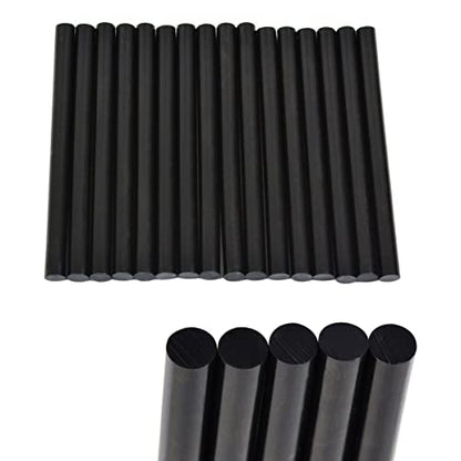 16 Pcs Keratin Gun Bond Glue Sticks Professional Hair Extension Glue Stick Hair Styling Tools (Black) - color: Black