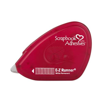 Scrapbook Adhesives by 3L 1646 3L Scrapbook Adhesives E-Z Runner Permanent Adhesive Dispenser, 28 Feet, 2-Pack