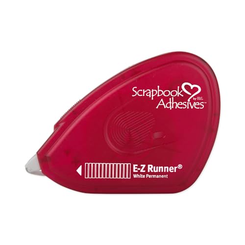 Scrapbook Adhesives by 3L 1646 3L Scrapbook Adhesives E-Z Runner Permanent Adhesive Dispenser, 28 Feet, 2-Pack