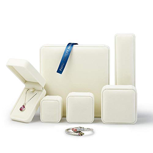 Oirlv Ring Box Wedding Day For Women Velvet Jewelry Box For Engagement Ring Boxes For Proposal - style: Ring Box