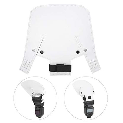 ArC Shape Flash Reflector,Portable Universal ArC Shape Camera Flash Light Diffuser Reflector Softbox
