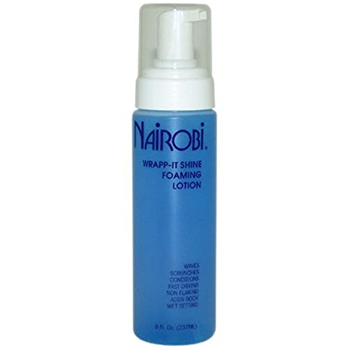 Nairobi Wrapp-It Shine Foaming Lotion, 8 Ounce - size: 8 Ounce (Pack of 1)