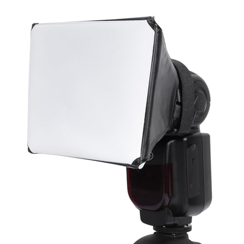 Softbox, Professional Camera Flash Diffuser Compact Light Modifier for Studio Portrait Photography Digital Cameras Content Creators Vloggers Event Lighting