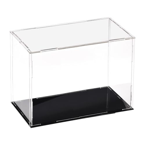 uxcell Acrylic Clear Display Case Box Dustproof Protection Showcase Cube Collectibles Show Box 7.9x3.9x5.9inch - size: 7.9x3.9x5.9 inch
