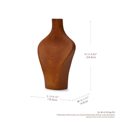 Solid Wood Jewelry Bust Necklace Display Showcase Jewelry Necklace Stand Display Holder(H9.76) - color: H2