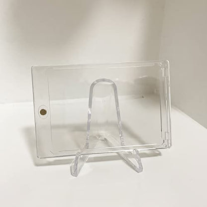 22 Packs(2.7 Inch) Acrylic Easel Stands Display Stands/Plate Stands Coin Display Easel Holder for Air-Tite Coins Pocket Watches Capsules Challenge Medals Casino Chips , Photo Display,Baseball Sports - size: 22 PCS / 2.7"