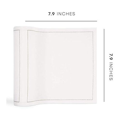 Cotton Luncheon Napkin - 25 Napkins per roll - Anthracite - color: Anthracite Grey