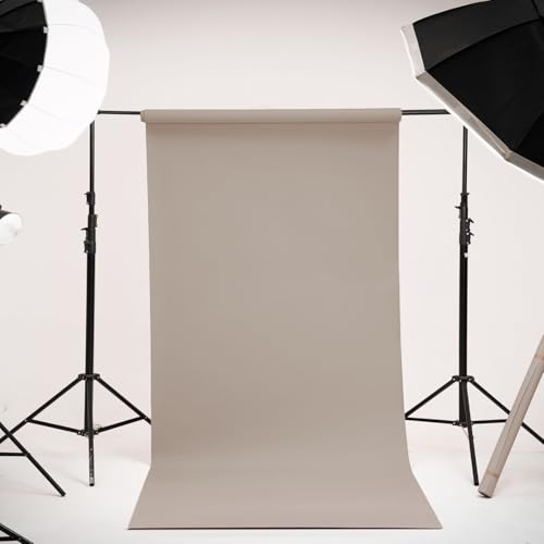 Kate Seamless Paper Backdrop for Photography Grey Photo Backdrop Paper (106.8''x32.8' Slate Grey) - color: Slate Grey, size: 106.8'' x 32.8'