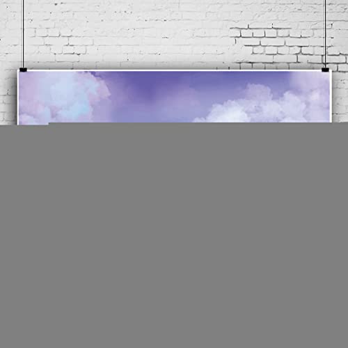Yeele 10x8ft Colorful Sky Background for Photography Pink Purple Gradient Cloud Abstract Backdrop for Wedding Birthday Party Decorations Baby Girl Portrait Shooting Vinyl Wallpaper Photo Booth Props