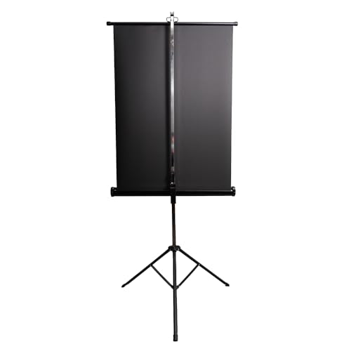 Retractable White Photo ID Backdrop for Passport Photos (Free Standing) - size: 96" W x 120" H