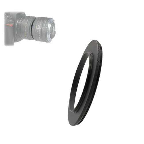 Aluminum Male to Male Lens Adapter Ring for Macro Photography 49-49mm, 49-52mm, 49-55mm, 49-58mm, 49-62mm, 49-67mm, 49-77mm, 49-82mm (49-67mm) - size: 49-67mm