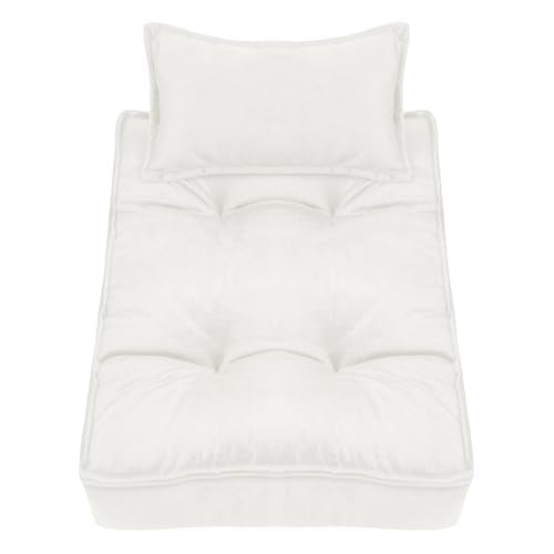 M&G House Newborn Photography Props Medium Mattress Pillow Photography Accessories Baby Photoshoot Props Bed Mattress Bed Mat - color: Medium White