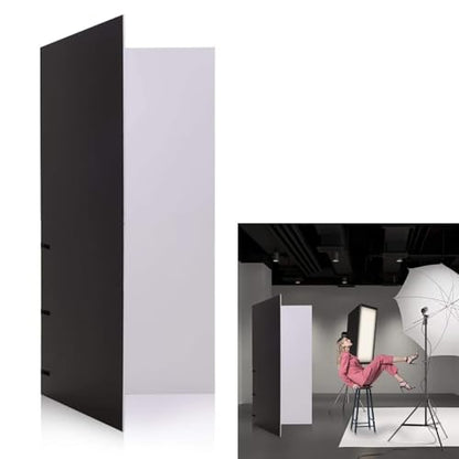 Generic 39 X 39 Inch Reflector Photography Light Reflector Double Sided Light Diffuser for Product Food Props Jewelry Still Life