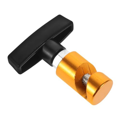 INOOMP Car Hood Lift Support Clamp Gold Universal Hydraulic Strut Holder Piston Stop Tool Anti-slip Prop for Engine Maintenance and Trunk