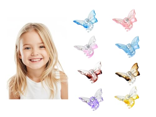 Hair Clips For Beautiful Girls Making Your Daughter More Cute As A Princess, Girls Must Have Hair Claws With Elegant And Charming Stylish Fashion, 8 Tiny Kits