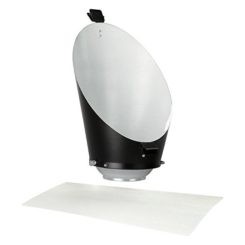 Fotodiox Background Reflector for Balcar, Paul C Buff (AlienBees, Einstein, etc.) Lights w/Diffusion Sheet