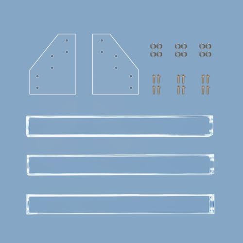 3 Layers Stand Shelf Holder Clear Acrylic Rack for Nail Polish Organizer Essential Oil Storage Sunglasses Makeup - style: 3 Layers