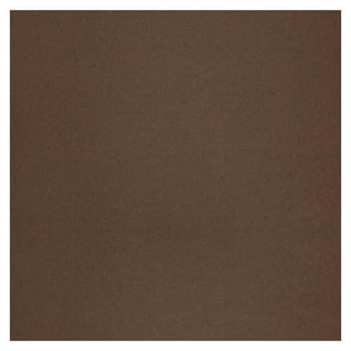 PA Paper Accents Textured Cardstock 12" x 12" Bitter Chocolate, 74lb colored cardstock paper for card making, scrapbooking, printing, quilling and crafts, 25 piece pack - color: Bitter Chocolate