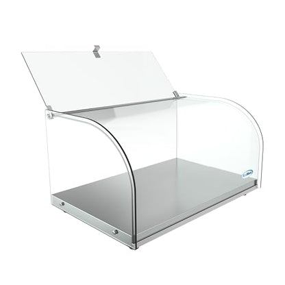 KoolMore DC-1C Bakery Display Case, 0.88 Cu. Ft - 1 Shelves, Clear - size: 22 in. - 1 Shelf
