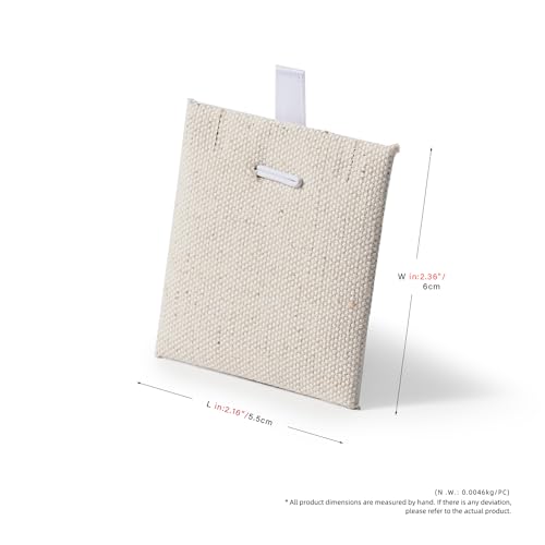 Oirlv 10 PCS Jewelry Display Cards Linen Earring Necklace Card for Selling - size: 10PCS Linen Jewelry Cards