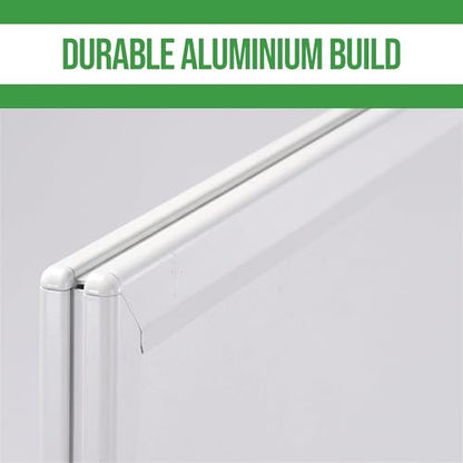 Custom Weighted Sidewalk Sign Display by BCB Print – 23x33 Outdoor Sign Holder with Custom Print | Heavy Duty Advertising Stand for Business, Storefront Use | Made in USA - color: Pavement Curb Sidewalk Sign