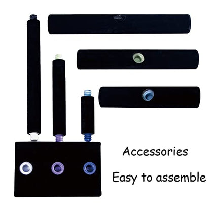 Pangkeep 3 Tier Bracelet Holder,Bracelet Displays for Selling,Jewelry Display Stand for Bangles Necklaces Hair ties Scrunchies Watches (Black) - color: Black