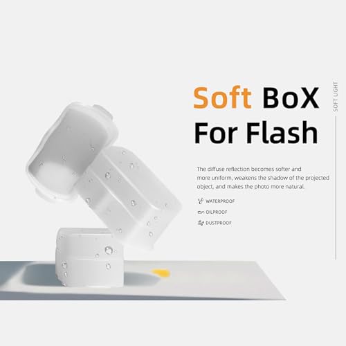 Flash Diffuser for Speedlight, Compatible with Canon 560 565EX 580EX and with Godox V860 TT600 - Speedlight, Camera Flash, Compatible with Canon and Godox Flash Diffuser