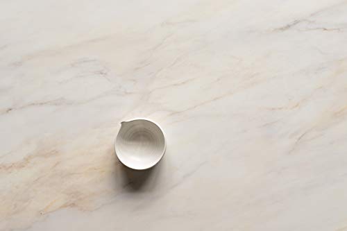 Bessie Bakes Light Beige Marble Replicated Photography Backdrop 2 Feet Wide x 3 Feet Long 3 mm Thick