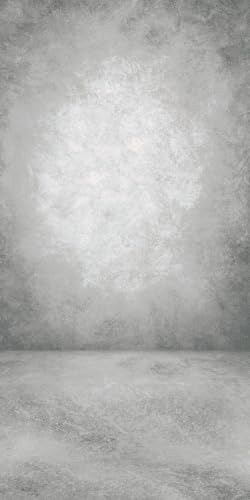 8x16ft Grey Portrait Photography Backdrops Solid Texture Abstract Photo Background for Photoshoot - color: TT-S0314, size: 8x16ft