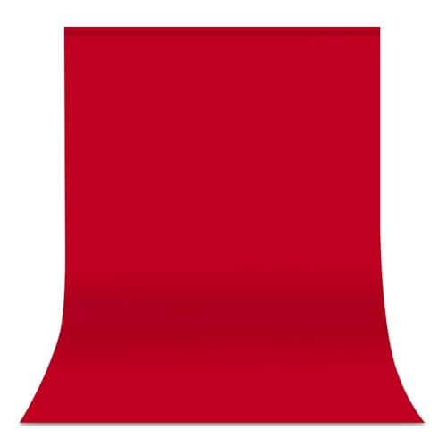 UTEBIT Christmas Background, 6x9ft Classic Red Photo Backgrounds Microfibre Retro Abstract Crimson Photography Backgrounds Portrait Props for Photography - size: 6x9ft