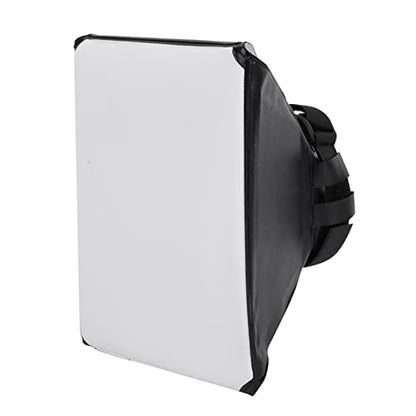 Softbox, Professional Camera Flash Diffuser Compact Light Modifier for Studio Portrait Photography Digital Cameras Content Creators Vloggers Event Lighting