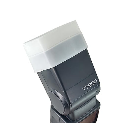 Flash Diffuser for Speedlight, Compatible with Canon 560 565EX 580EX and with Godox V860 TT600 - Speedlight, Camera Flash, Compatible with Canon and Godox Flash Diffuser