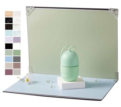 10pcs 20patterns Food Background Kit Table Top Product Photography Backdrops - Flat Lay Props backdrops for Content Creators (Small Size 16.5x11.7in) (Mixed Colors Kit B)
