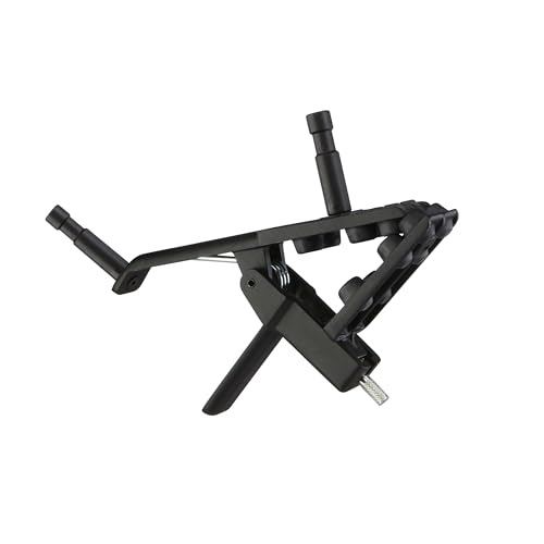 Matthews Gaffer Grip with Dual 5/8" Pins – Multi-Use Clamp for Lights and Accessories, Non-Marring Rubber Pads, Black Low-Profile Finish – Ideal for Filmmakers, Photographers & Content Creators