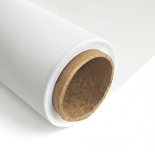 Seamless Paper Backdrop for Photography, Non-Reflective Photo Background for Professional Photographers & Pet Owners, Studio, Parties, Video, Live Streaming(Arctic White 107" x 32.8 ft) - color: Arctic White, size: 107" X 32.8 Ft