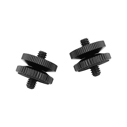 CAMVATE 1/4"-20 Male Thread Screw Double End (2 Pieces) - 2417