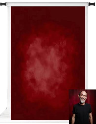 Kate Red Photography Backdrops Abstract Photo Backdrop Poratrait Background for Photoshoot, 6.5x10ft - color: red, size: 6.5x10ft