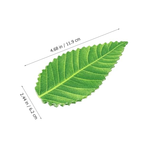 200pcs Reusable Sushi Plate Leaf Ornaments Green Artificial Leaves for Sashimi Dish Decoration Japanese Style Restaurant Sushi Decor for Cold Dishes and Food Photography