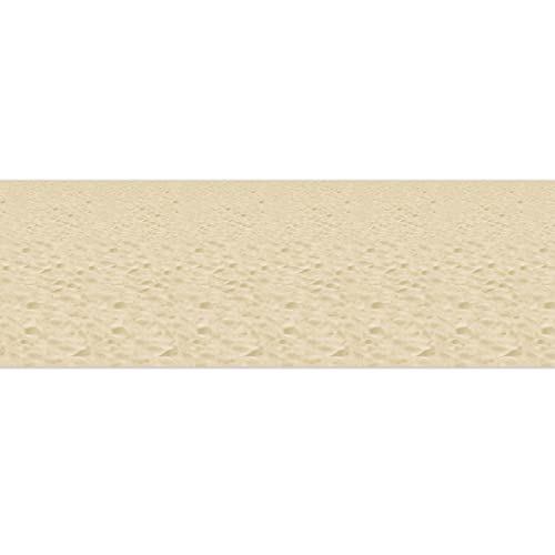 Beistle Printed Plastic Sandy Beach Photo Backdrop Summer Tropical Photography Background for Luau Party - style: Beach