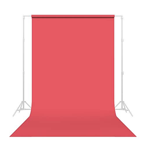 Savage Seamless Paper Photography Backdrop - Color #92 Flamingo, Size 86 Inches Wide x 36 Feet Long, Backdrop for YouTube Videos, Streaming, Interviews and Portraits - Made in USA - size: 86 in x 36 ft