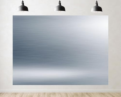 Trykid 9x6ft Brushed Metal Steel Texture Backdrop Sleek Industrial Metal Surface Photography Background Modern Display Tapestry Party Decoration Photo Studio Prop Fabric - size: 9x6ft
