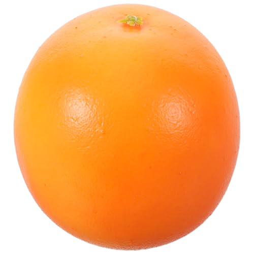 Faux Grapefruit Decorative Model - Artificial Fruit Table Centerpiece for Cafe Restaurant Photo Styling Prop - Kitchen Display Fake Fruit Ornament