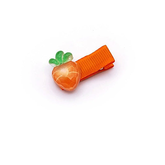 Easter Carrot Hair Clips Baby Girls Rabbit Carrot Hair Pin Easter Bunny Carrot Clips JHE54 (4 Pcs-Set B) - color: 4 Pcs-Set B