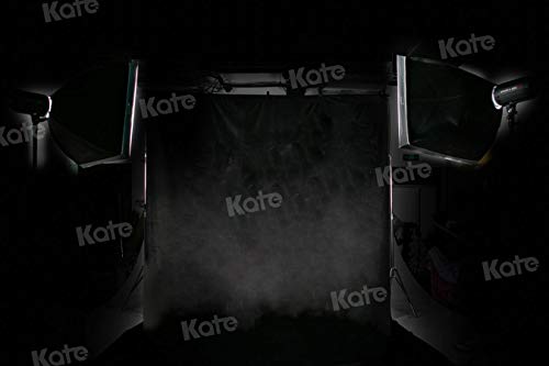 Kate 10ft×12ft Solid Black Backdrop Portrait Background for Photography Studio - color: Black, size: 10x12ft