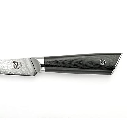 Mercer Culinary M13791 Premium Grade Super Steel, 3.5-Inch Paring Knife, G10 Handle - style: Paring Knife, G10 Handle 3.5 Inch