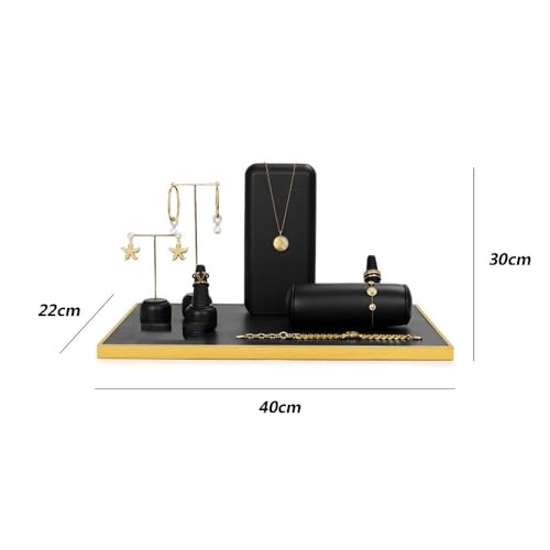 Jewelry Towers Light Luxury Jewelry Stand Ring Earrings Watch Counter Window Jewelry Display Shelf Photography Props Jewellery Stand Display