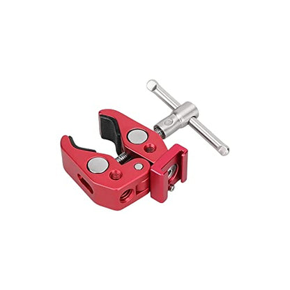 Super Clamp Crab Pliers Clip with Cold Shoe Adapter for DSLR Camera Studio