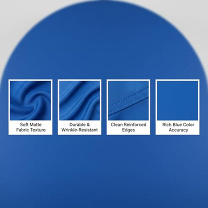 Double Sided 6.6FT Royal Blue Arch Backdrop Cover Spandex Fitted Stretchy Arch Covers for Wedding Birthday Party Bridal Baby Shower Ceremony - color: Royal Blue, size: 6.6FT